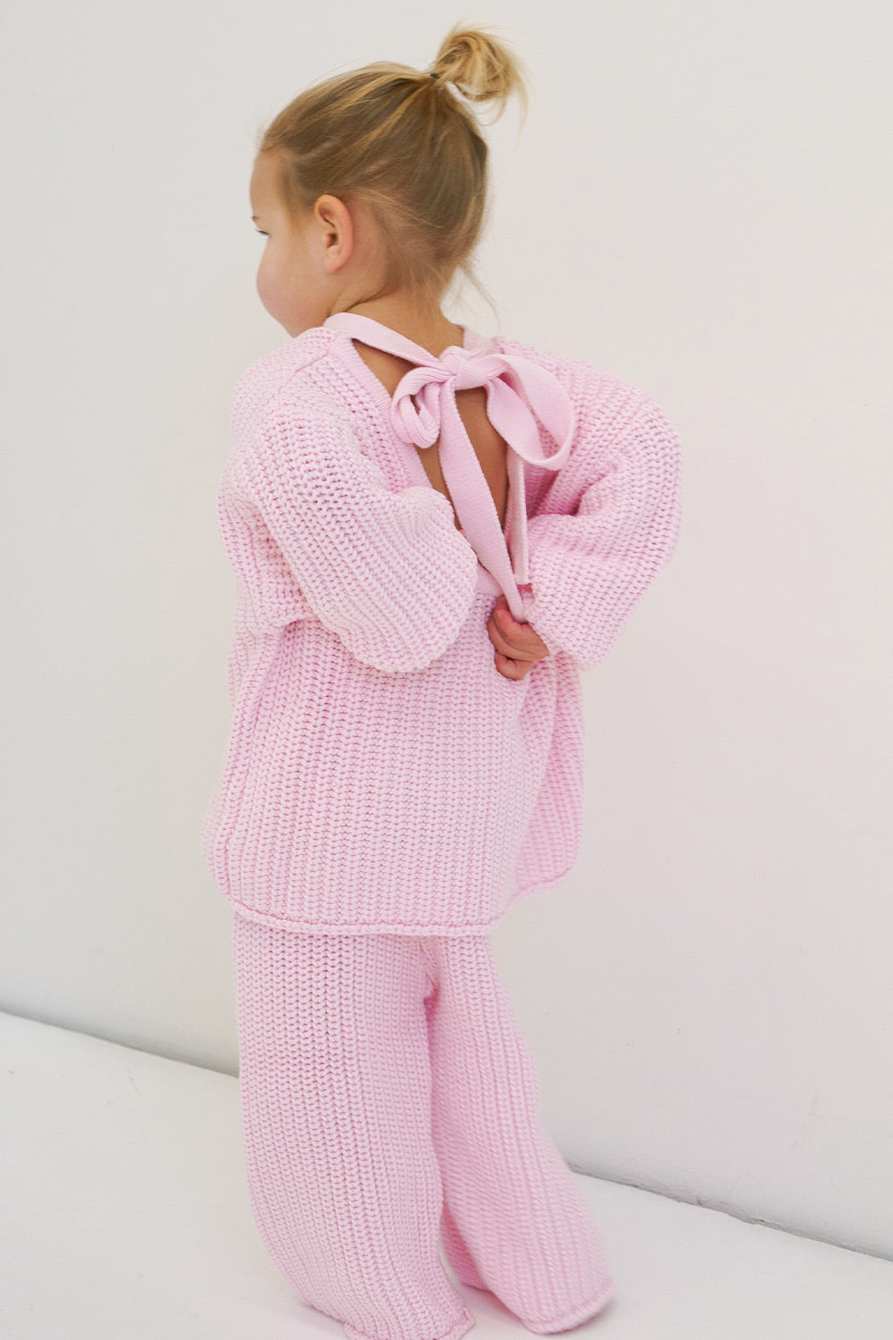 Brave Tie Up Knit Jumper