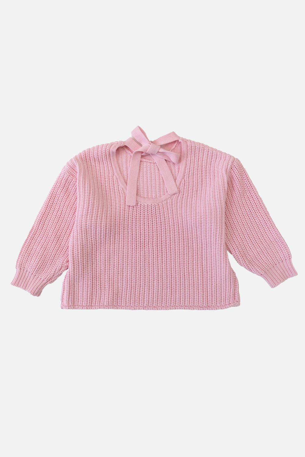 Brave Tie Up Knit Jumper