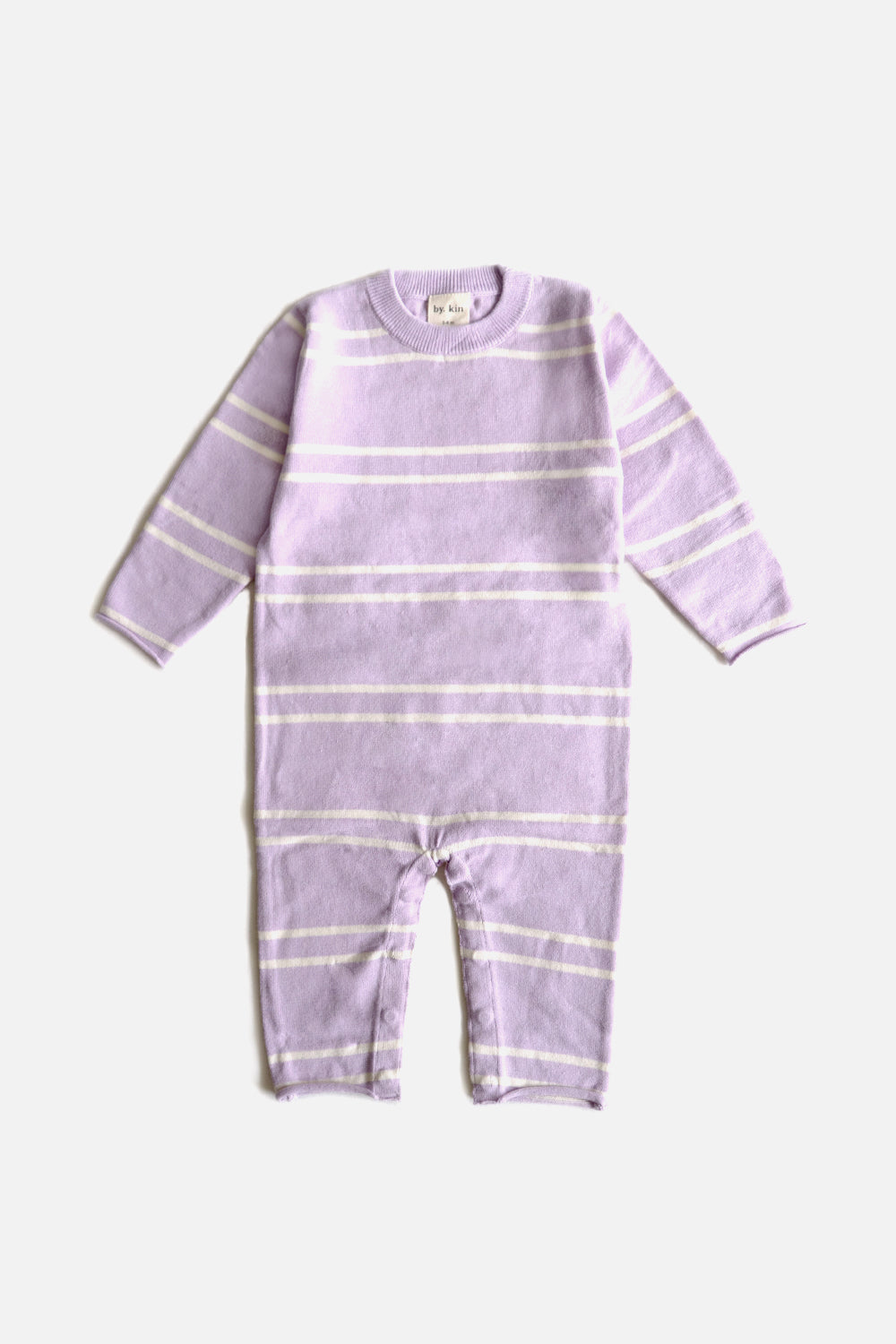 baby knit onesie stripe jumpsuit