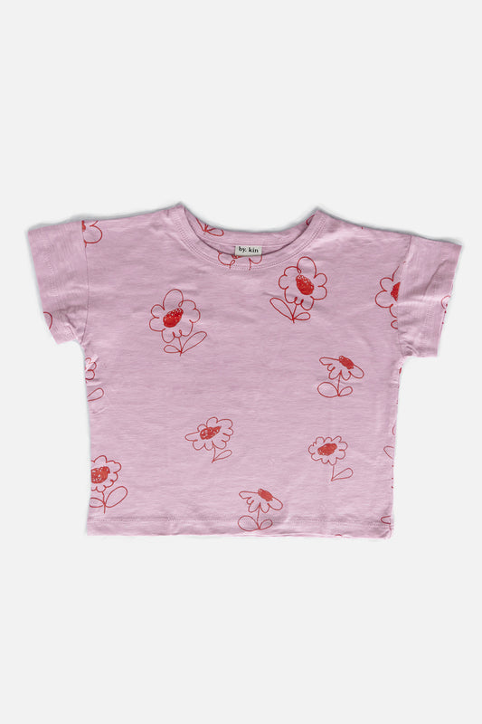 kids floral t-shirt