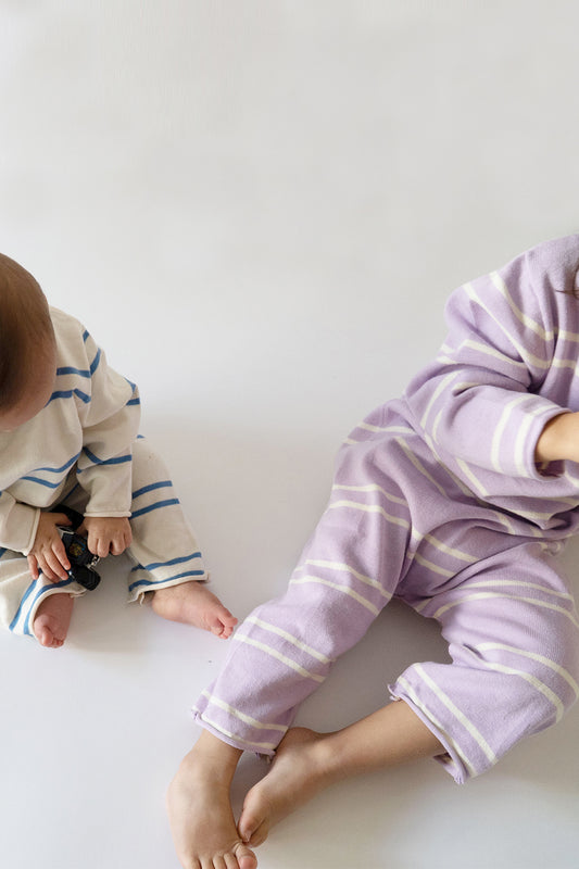 Tallow Stripe Onesie